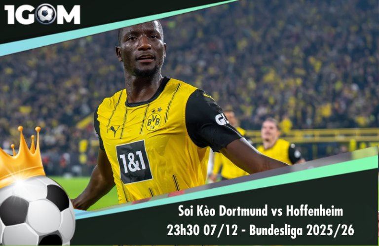 Soi Kèo Dortmund vs Hoffenheim 23h30 07/12 - Bundesliga 2025/26