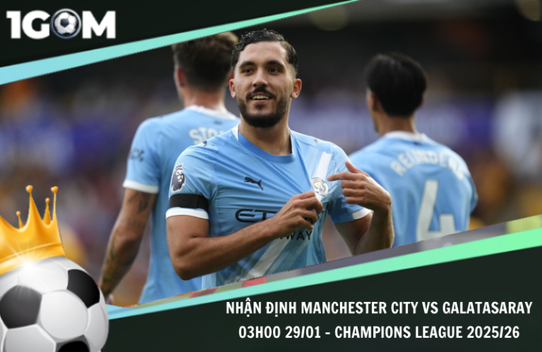 Nhận Định Manchester City vs Galatasaray 03h00 29/01 - Champions League 2025/26