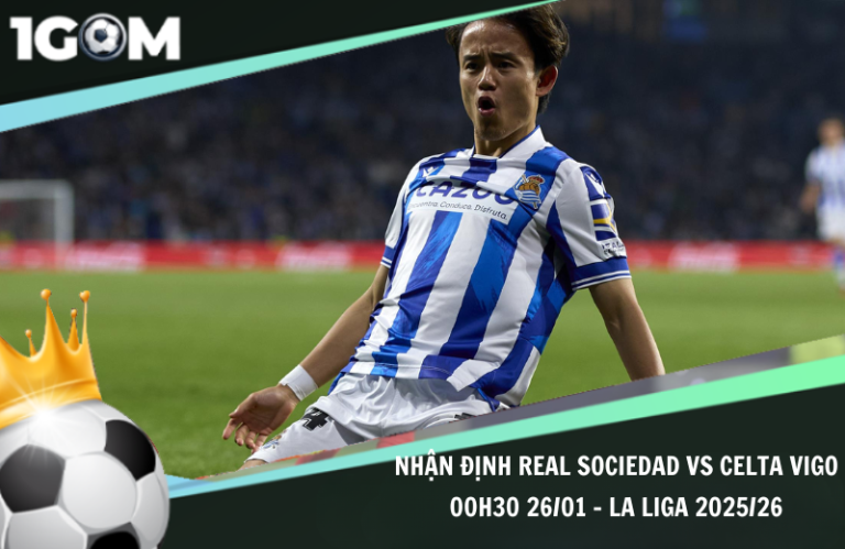 Nhận Định Real Sociedad vs Celta Vigo 00h30 26/01 - La Liga 2025/26